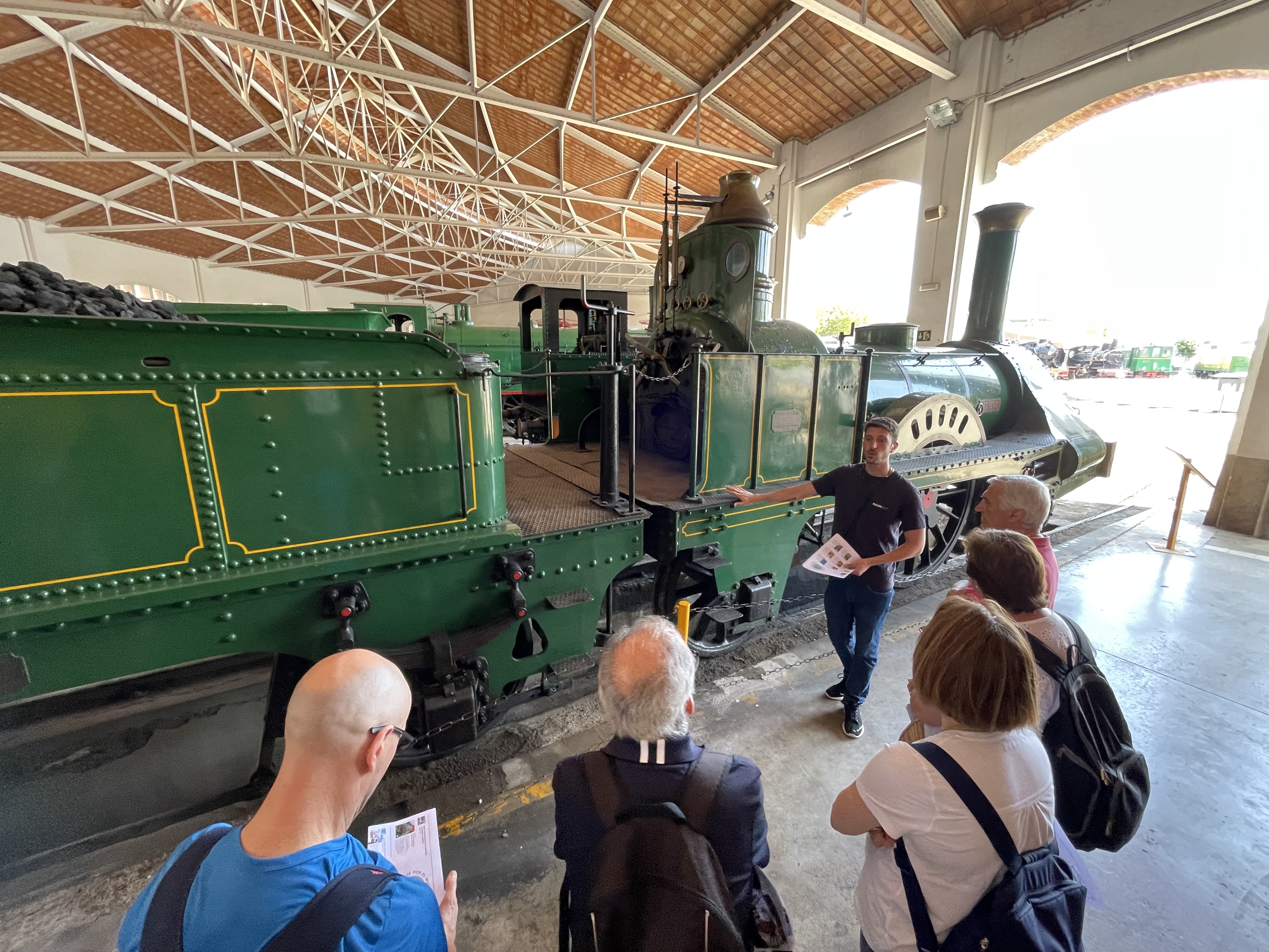 visita museu del ferrocaril vilanova i la geltrú