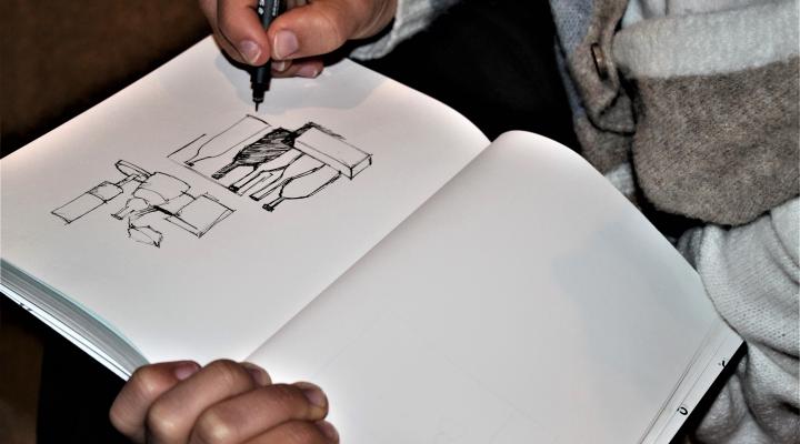 Sketching: Morandi pren vida a La Pedrera