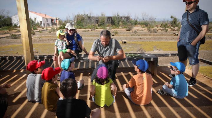 La visita de los pequeños