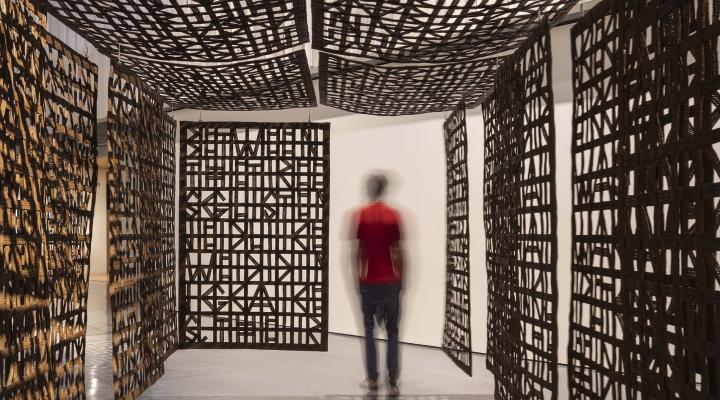 Exhibition in La Pedrera (Casa Milà) in Barcelona (Spain)