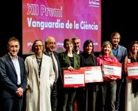Premi Vanguardia de la Ciència. Foto Alex Garcia