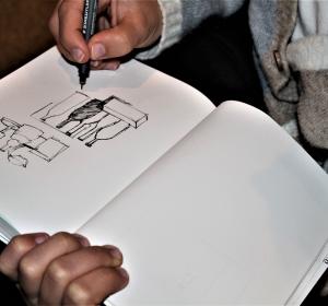 Sketching: Morandi pren vida a La Pedrera