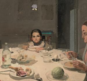 La cena, 1971-1980. © Antonio López, VEGAP, Barcelona, 2023.